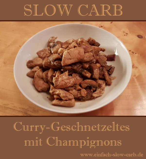 Curry-Geschnetzeltes mit Champignons