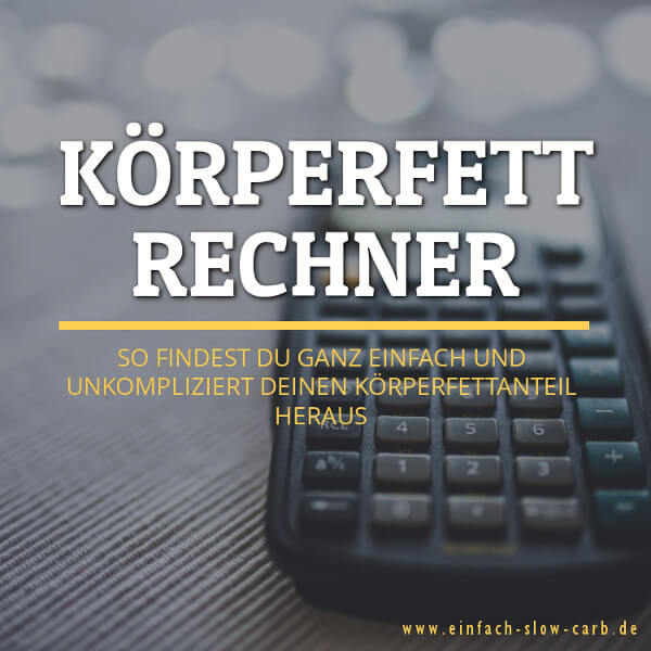 Körperfett Rechner