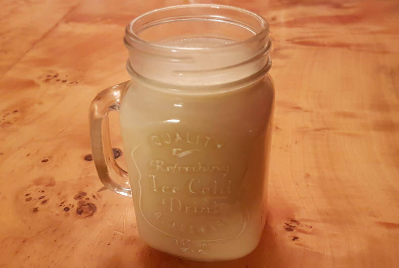 Slow Carb Eiermilch